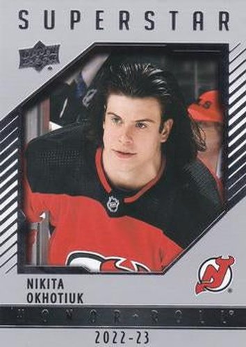 #HR96 Nikita Okhotiuk - New Jersey Devils - 2022-23 Upper Deck - Honor Roll Hockey