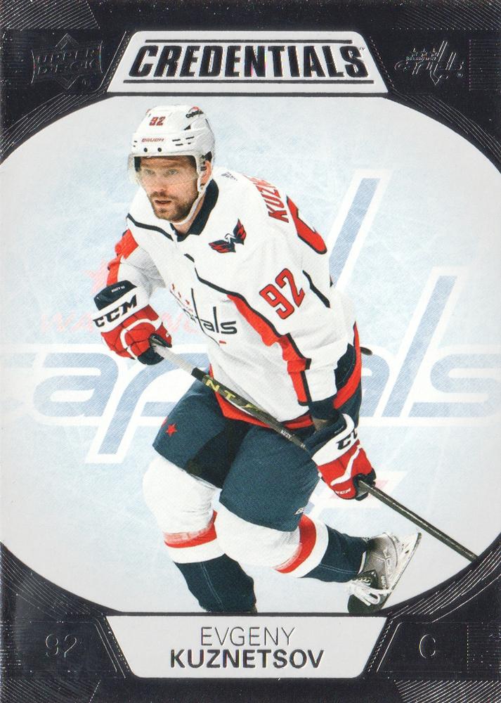 #96 Evgeny Kuznetsov - Washington Capitals - 2022-23 Upper Deck Credentials Hockey