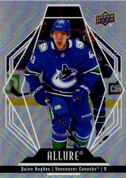 #96 Quinn Hughes - Vancouver Canucks - 2022-23 Upper Deck Allure Hockey