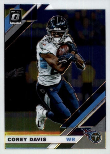 #96 Corey Davis - Tennessee Titans - 2019 Donruss Optic Football