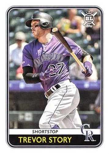 #97 Trevor Story - Colorado Rockies - 2020 Topps Big League Baseball