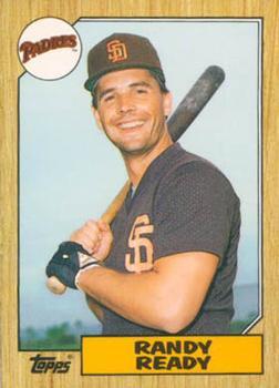 #97T Randy Ready - San Diego Padres - 1987 Topps Traded Baseball