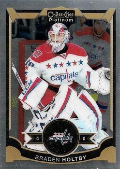 #97 Braden Holtby - Washington Capitals - 2015-16 O-Pee-Chee Platinum Hockey