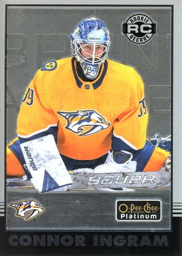 #R-97 Connor Ingram - Nashville Predators - 2020-21 O-Pee-Chee Platinum - Retro Hockey