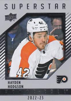 #HR97 Hayden Hodgson - Philadelphia Flyers - 2022-23 Upper Deck - Honor Roll Hockey