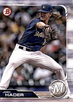 #97 Josh Hader - Milwaukee Brewers - 2019 Bowman Baseball