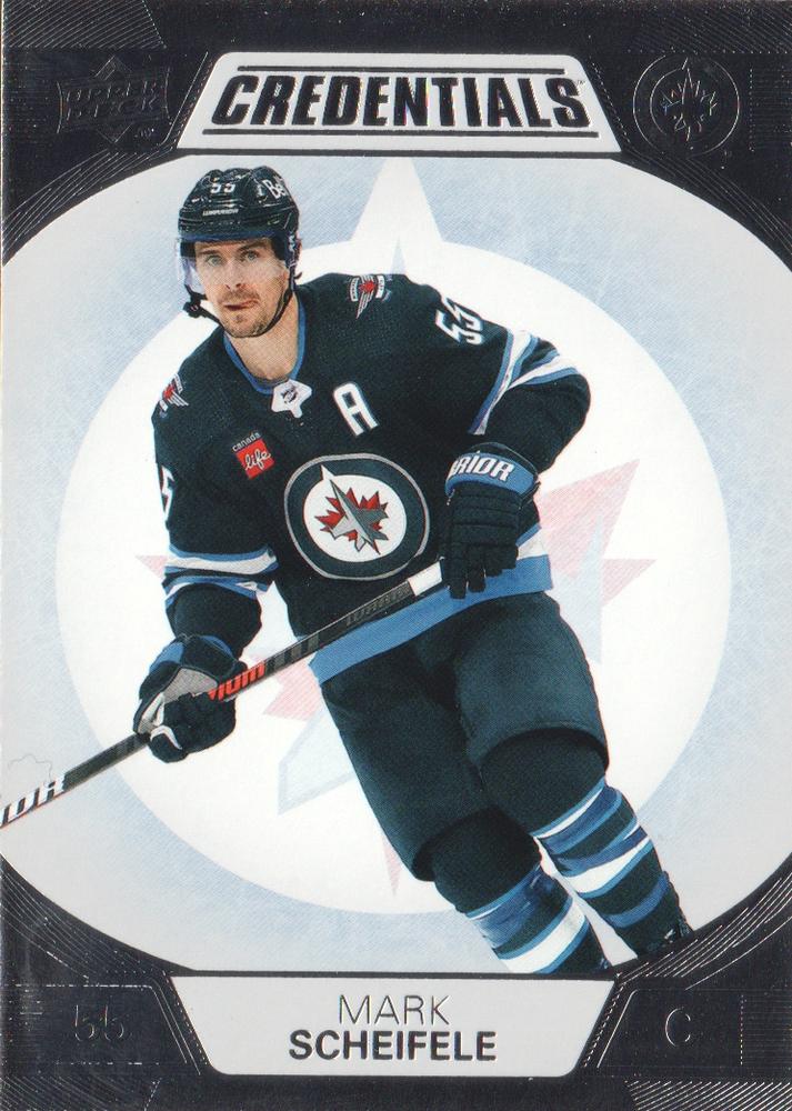 #97 Mark Scheifele - Winnipeg Jets - 2022-23 Upper Deck Credentials Hockey