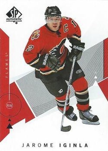 #97 Jarome Iginla - Calgary Flames - 2018-19 SP Authentic Hockey