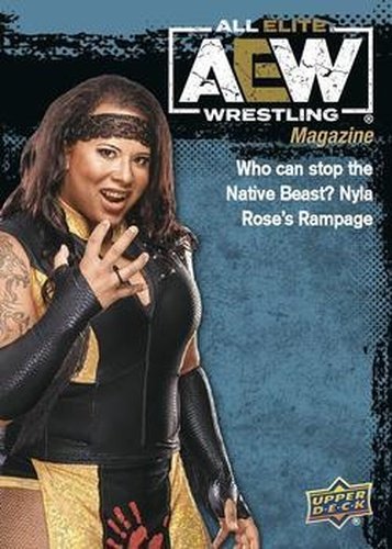#97 Nyla Rose - 2021 Upper Deck AEW Wrestling