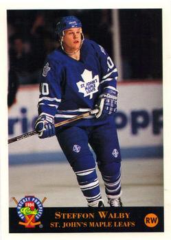 #97 Steffon Walby - St. John's Maple Leafs - 1994 Classic Pro Hockey Prospects Hockey