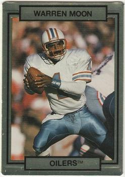 #97 Warren Moon - Houston Oilers - 1990 Action Packed Football