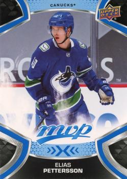 #97 Elias Pettersson - Vancouver Canucks - 2021-22 Upper Deck MVP - Blue Hockey