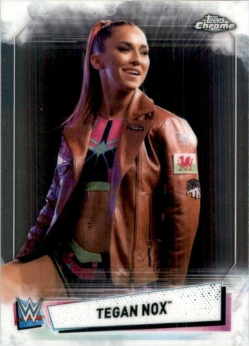 #97 Tegan Nox - 2021 Topps WWE Chrome Wrestling