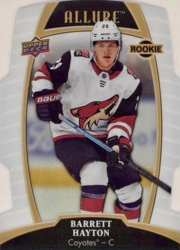 #97 Barrett Hayton - Arizona Coyotes - 2019-20 Upper Deck Allure - White Rainbow Hockey