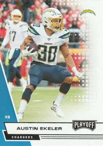 #98 Austin Ekeler - Los Angeles Chargers - 2020 Panini Playoff Football