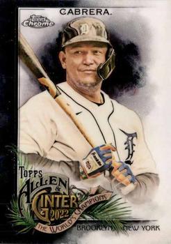#98 Miguel Cabrera - Detroit Tigers - 2022 Topps Allen & Ginter Chrome Baseball