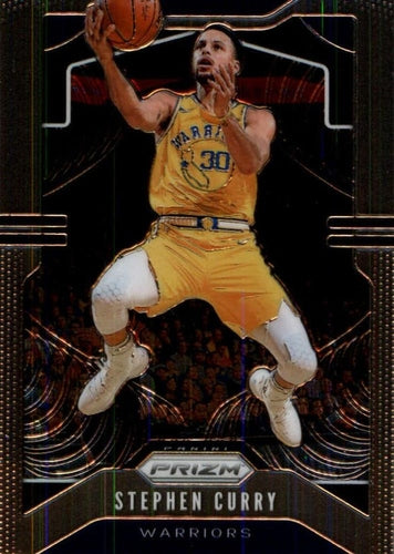 #98 Stephen Curry - Golden State Warriors - 2019-20 Panini Prizm Basketball