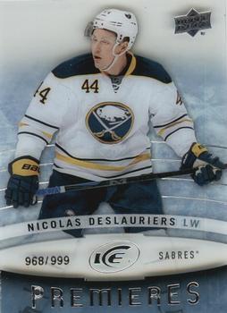 #98 Nicolas Deslauriers - Buffalo Sabres - 2014-15 Upper Deck Ice Hockey