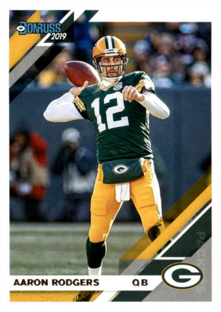 #98 Aaron Rodgers - Green Bay Packers - 2019 Donruss Football