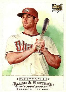 #98 Josh Whitesell - Arizona Diamondbacks - 2009 Topps Allen & Ginter Baseball
