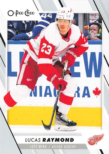 #98 Lucas Raymond - Detroit Red Wings - 2023-24 O-Pee-Chee Hockey