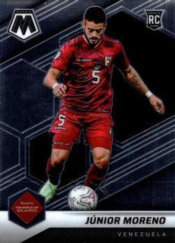 #98 Junior Moreno - Venezuela - 2021-22 Panini Mosaic Road to FIFA World Cup Soccer