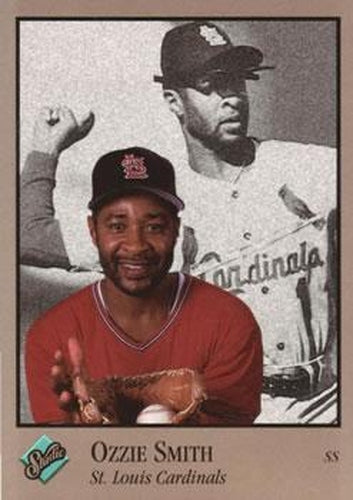 #98 Ozzie Smith - St. Louis Cardinals - 1992 Studio Baseball