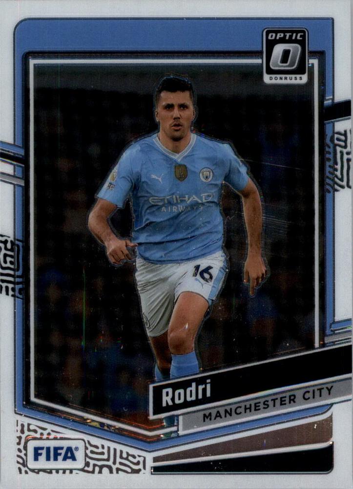 #98 Rodri - Manchester City - 2023-24 Donruss - Optic Soccer