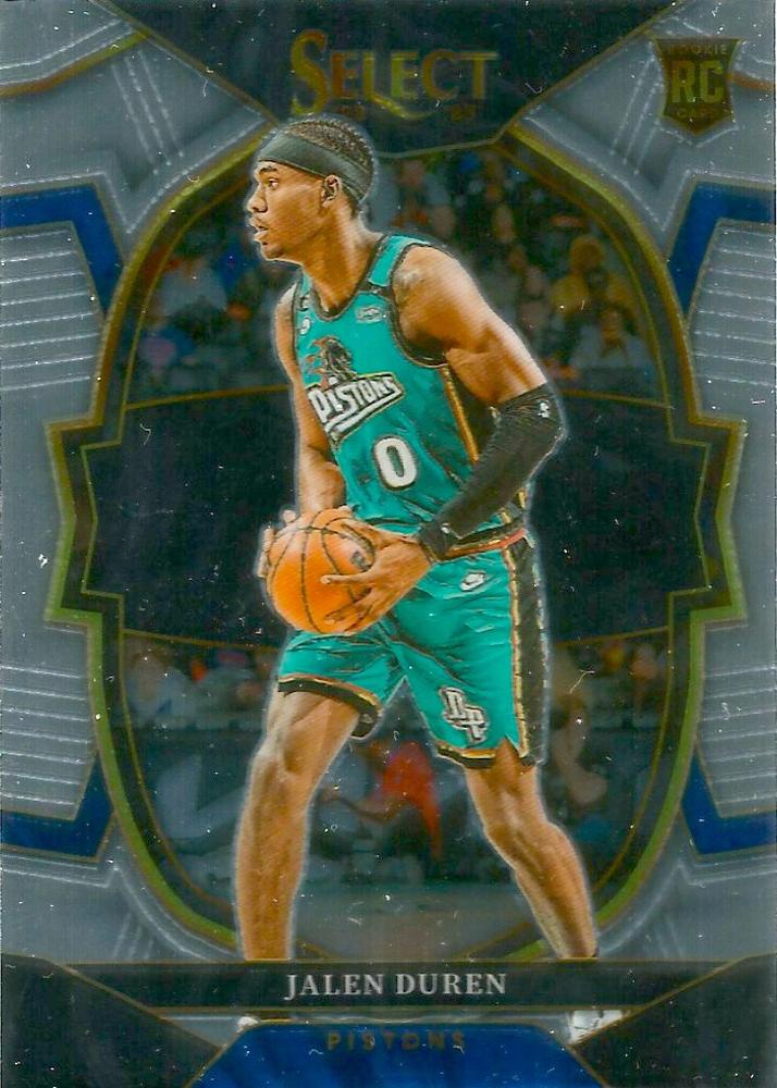 #98 Jalen Duren - Detroit Pistons - 2022-23 Panini Select Basketball