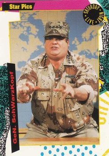 #98 Gen. Schwarzkopf - 1992 Star Pics Saturday Night Live