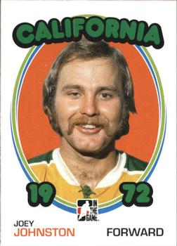#98 Joey Johnston - California Golden Seals - 2009-10 In The Game 1972 The Year In Hockey