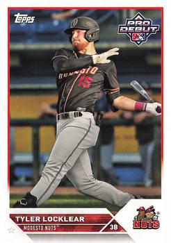 #PD-98 Tyler Locklear - Modesto Nuts - 2023 Topps Pro Debut Baseball
