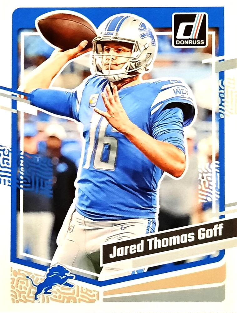 #98b Jared Goff - Detroit Lions - 2023 Donruss Football