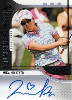 #99 Mika Miyazato - 2012 SP Authentic Golf