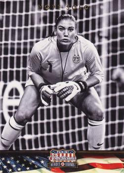 #99 Hope Solo - 2012 Panini Americana Heroes & Legends
