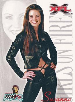 #99 Susanne - Memphis Maniax - 2001 Topps XFL Football