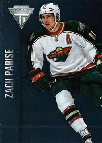 #99 Zach Parise - Minnesota Wild - 2013-14 Panini Titanium Hockey