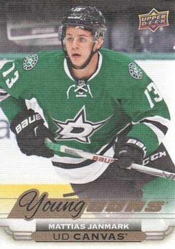 #C99 Mattias Janmark - Dallas Stars - 2015-16 Upper Deck - UD Canvas Hockey