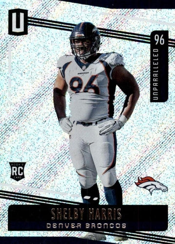 #99 Shelby Harris - Denver Broncos - 2019 Panini Unparalleled Football