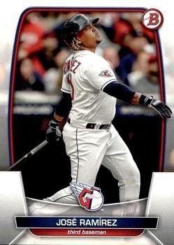 #99 Jose Ramirez - Cleveland Guardians - 2023 Bowman Baseball