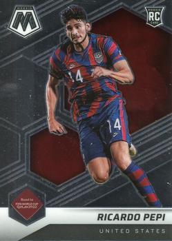 #99 Ricardo Pepi - USA - 2021-22 Panini Mosaic Road to FIFA World Cup Soccer