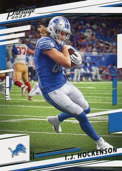 #99 T.J. Hockenson - Detroit Lions - 2022 Panini Prestige Football