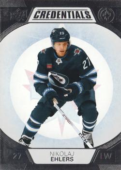 #99 Nikolaj Ehlers - Winnipeg Jets - 2022-23 Upper Deck Credentials Hockey