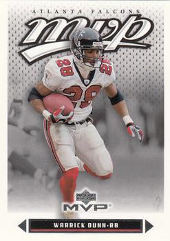 #99 Warrick Dunn - Atlanta Falcons - 2003 Upper Deck MVP Football