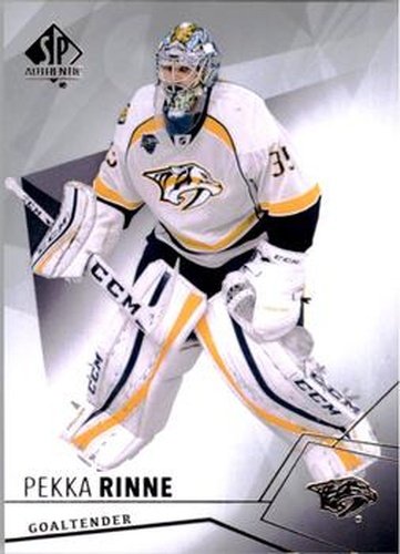 #99 Pekka Rinne - Nashville Predators - 2015-16 SP Authentic Hockey