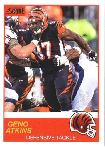 #99 Geno Atkins - Cincinnati Bengals - 2019 Score Football