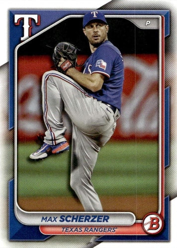 #99 Max Scherzer - Texas Rangers - 2024 Bowman Baseball