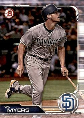 #99 Wil Myers - San Diego Padres - 2019 Bowman Baseball