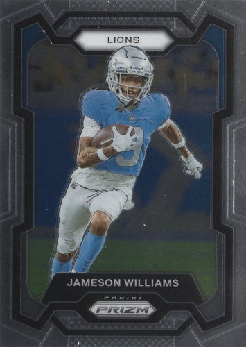 #99 Jameson Williams - Detroit Lions - 2023 Panini Prizm Football