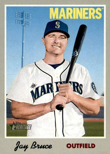 #99 Jay Bruce - Detroit Tigers - 2019 Topps Heritage Baseball